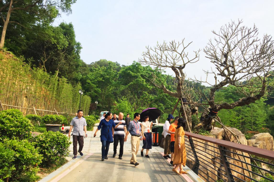 溫泉街道政協(xié)聯(lián)組、商會聯(lián)合開展視察福山郊野公園活動
