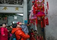 美麗的花燈