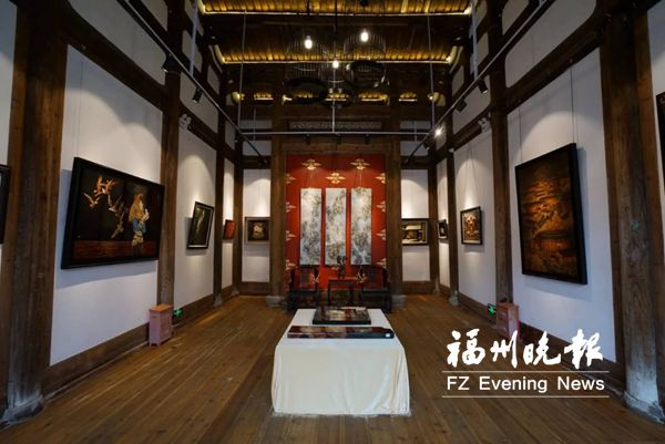 鄢家花廳福州文藝家之家開放　首場文藝展覽揭幕