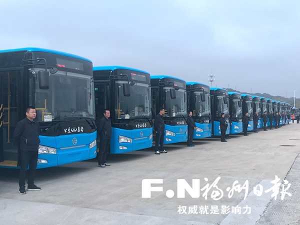 福州市500多輛新能源公交車將陸續(xù)投用