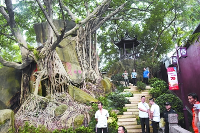 福州于山公園重修開園