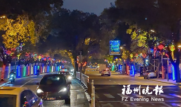 福州鼓樓布置調試新春街景　小年夜全面試亮燈